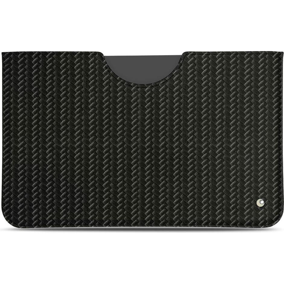 Noreve Lederschutzhülle (iPad 10.2 2019), Tablet Hülle, Schwarz