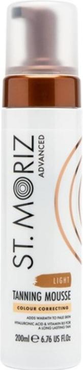 St. Moriz St Moriz Advanced Colour Correcting Tanning Mousse Light (Selbstbräunungsschaum, 200 ml)