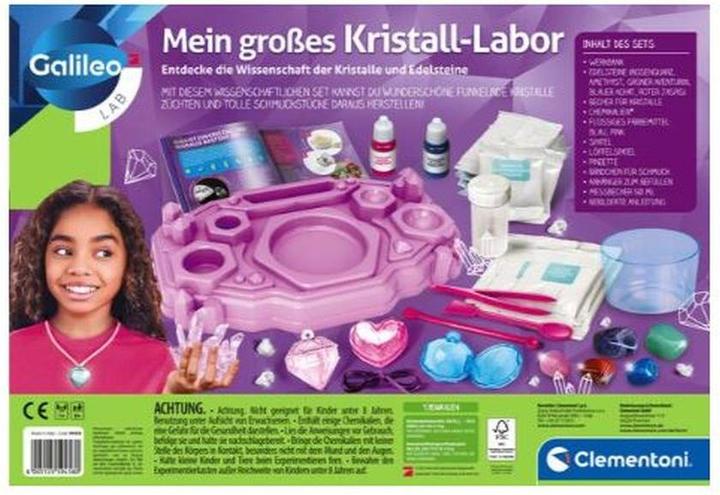 Produktbild Clementoni Mein grosses Kristall Labor