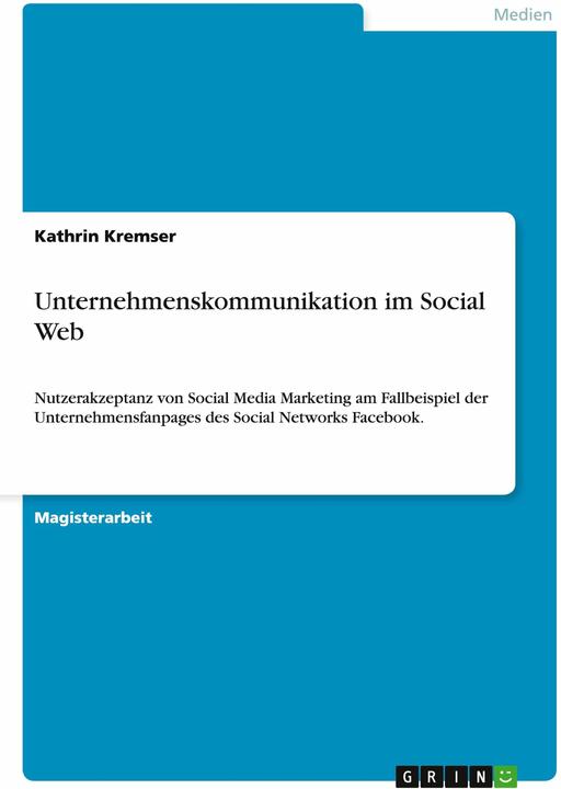 Produktbild Unternehmenskommunikation im Social Web (Deutsch, 2011)