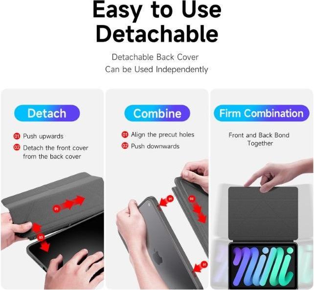 Actual product image Dux Ducis Magi Series (iPad mini 2024 (7th gen), iPad mini 6)