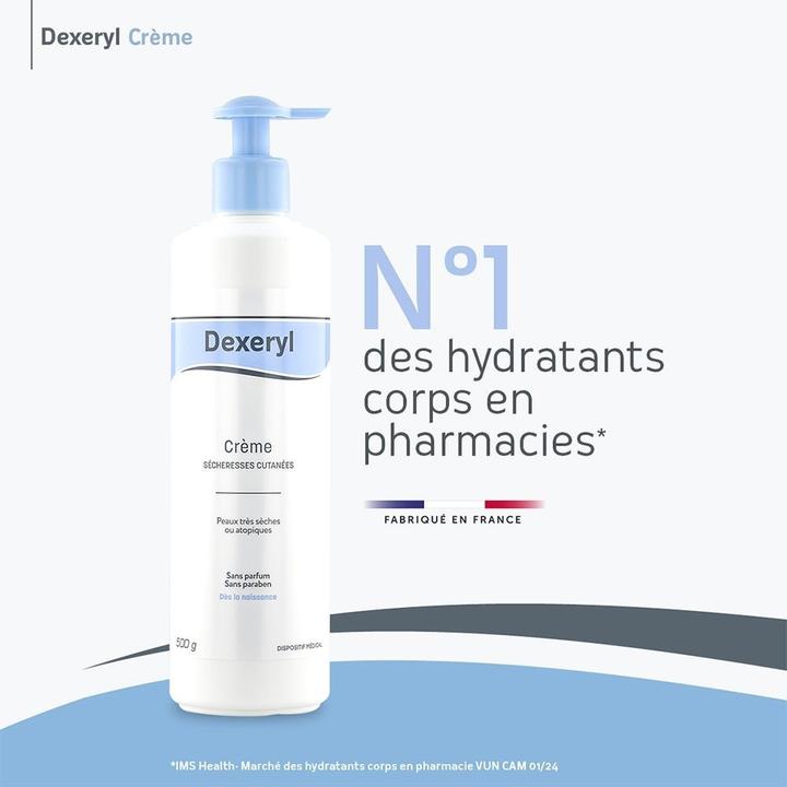 Image du produit Pierre Fabre Dexeryl Cream for Dry Skin 500g (Crème pour le corps)