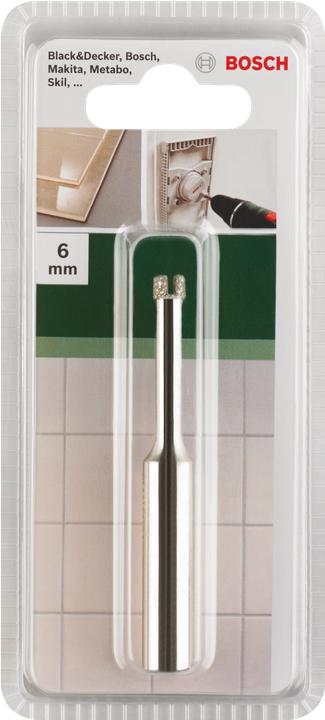 Produktbild Bosch Zubehör Diamantbohrer Durchmesser = 6,0 mm (6 Millimeter)