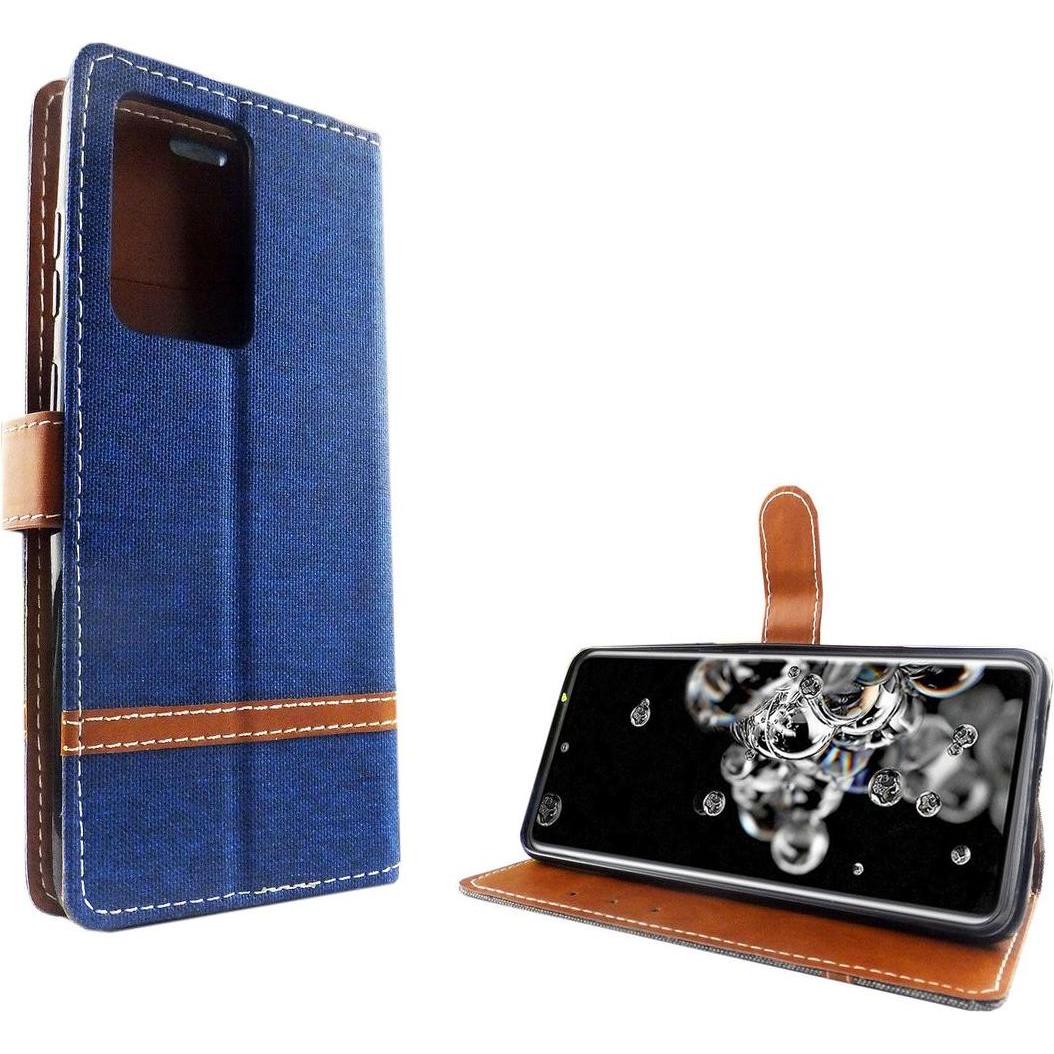 König Design Hülle Handy Schutz für Samsung Galaxy S20 Ultra Case Cover Tasche Wallet Etui (Samsung Galaxy S20 Ultra), S...