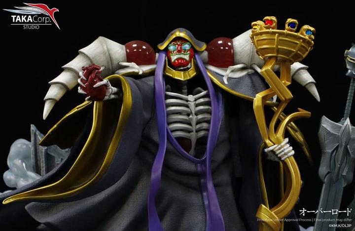 Actual product image Taka Corp Overlord Statue Ainz Ooal Gown 40 cm