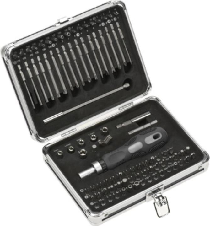 Actual product image kwb 92-piece bit assortment In aluminum case (Hexagon socket TX)