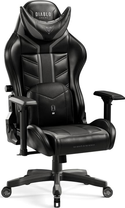 Actual product image Diablo Fotel Chairs X-RAY King Size XL Czarny