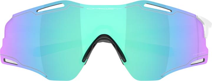Actual product image Oakley Cybr Zero (Polished white, Prizm Sapphire, Prizm Sapphires)