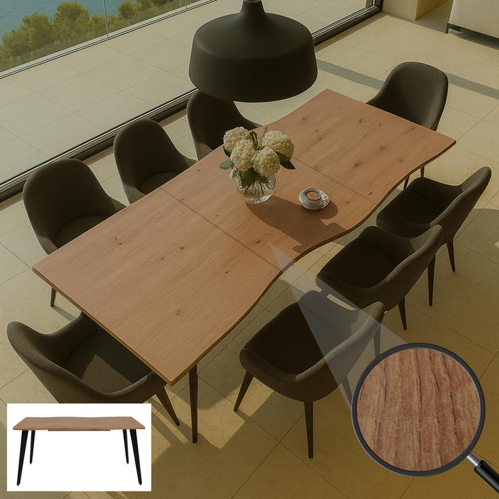 Produktbild JOHN316 Esszimmertisch (160 x 220 x 77 cm)