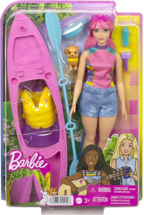 Productafbeelding Barbie BRB Camping Daisy Speelset met kajak
