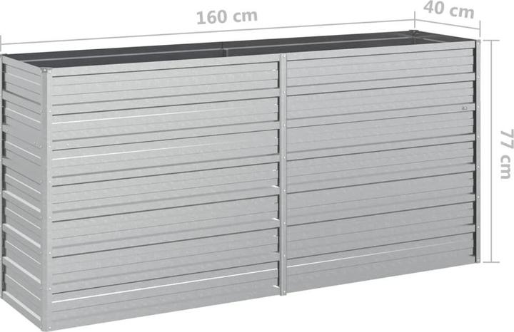 Actual product image vidaXL Garten-Hochbeet