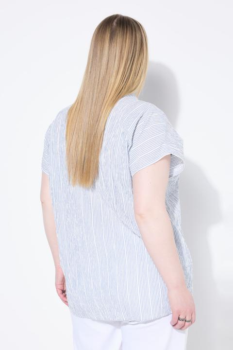Produktbild Studio Untold Blusenshirt, oversized, Strukturstreifen (46, 48)
