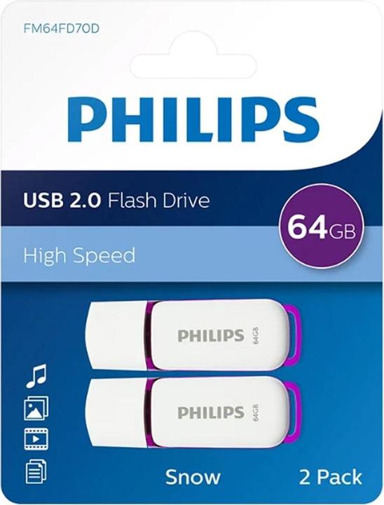 Actual product image Philips FM64FD70D/00 (64 GB, USB-A)