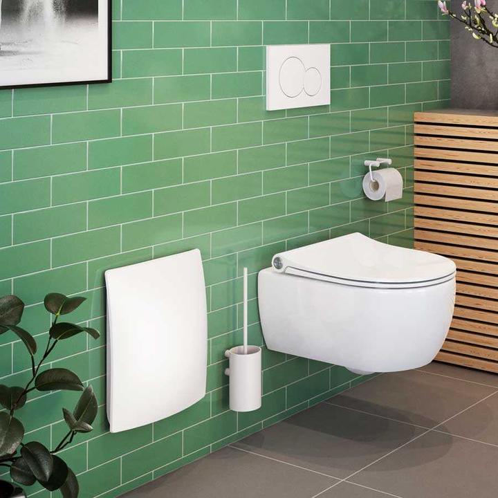 Actual product image Pressalit vaegspand, hvid (Press connection)