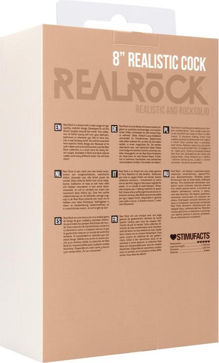 Image du produit Shots Realistic Cock - 8" - With Scrotum