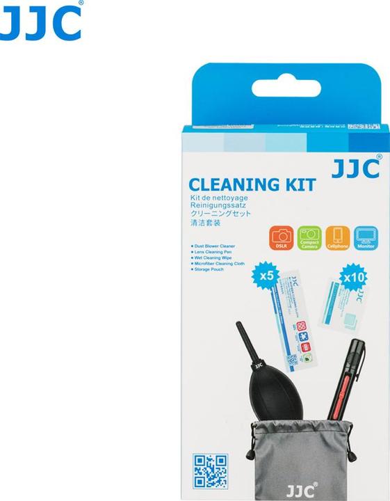Actual product image JJC 4 in 1 cleaning kit