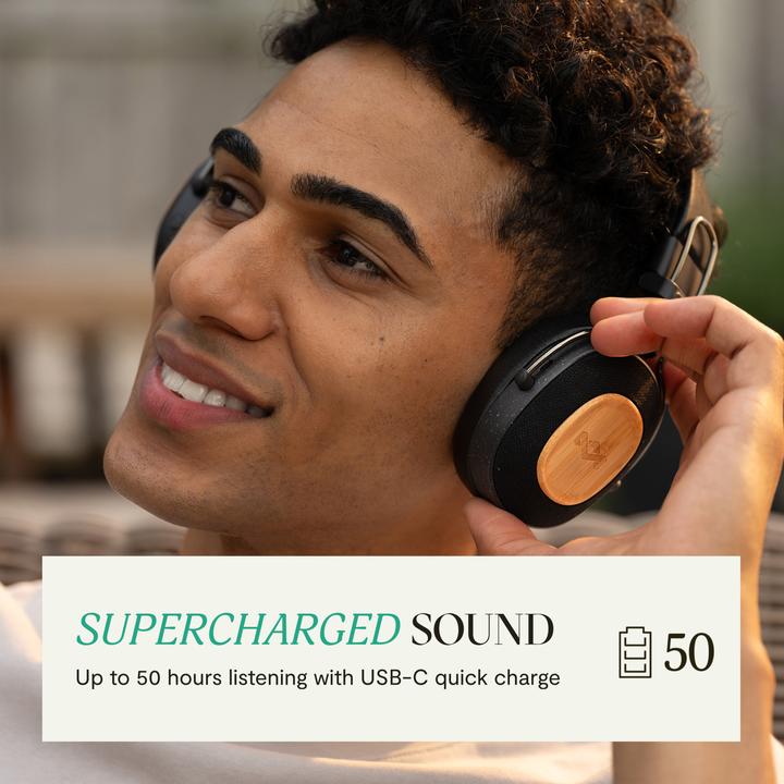 Produktbild House of Marley Positive Vibration Bluetooth Kopfhörer (50 h)