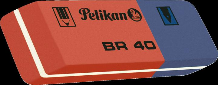 Pelikan Eraser BR40/2, 58 x 8 x 20 mm, blister with 2 pieces
