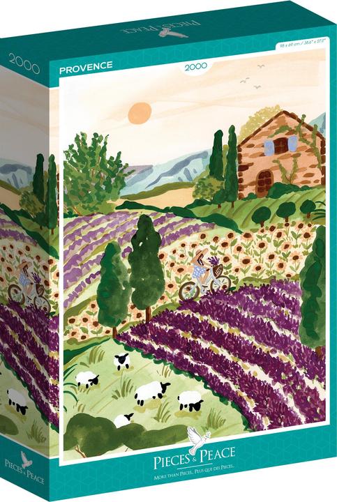 Image du produit Pieces & Peace Puzzle 2000 pièces Provence (2000 pièces)