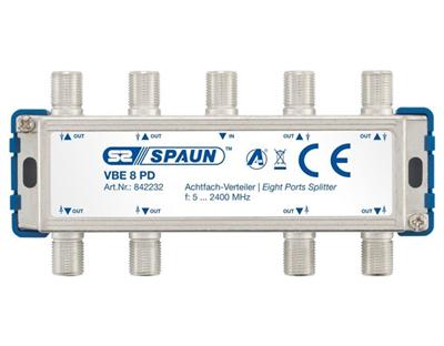 Actual product image Spaun 8-way distributor R-TV