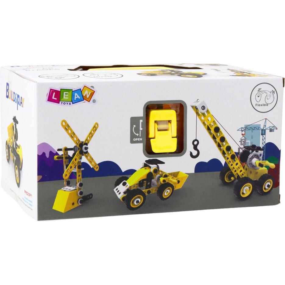 Triton Zestaw Klocków Konstrukcyjnych Maszyny Budowlane 8w1 100el, Accessori per armadio rack