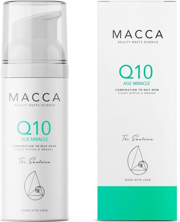 Productafbeelding Macca Cosmetics Q10 AGE MIRACLE emulsie voor gemengde tot vette huid 50 ml (50 ml)