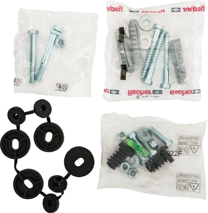 Actual product image Fischer Air conditioning unit fastener Klima Klik