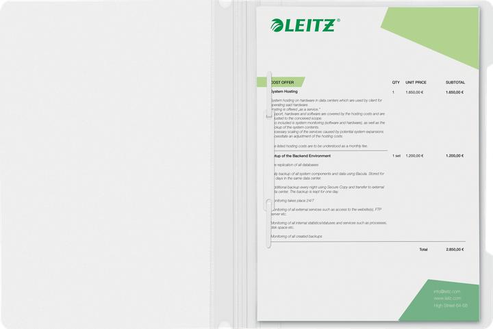 Productafbeelding Leitz Standaard plastic nietmachine (A4, 1 x)