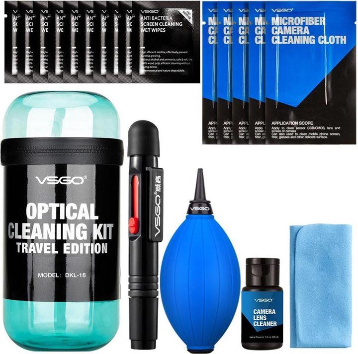 Image du produit VSGO Kit de nettoyage optique Travel