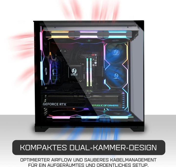 Image du produit Lian-Li O11 Vision Compact (E-ATX, ATX, mATX, Mini-ITX)