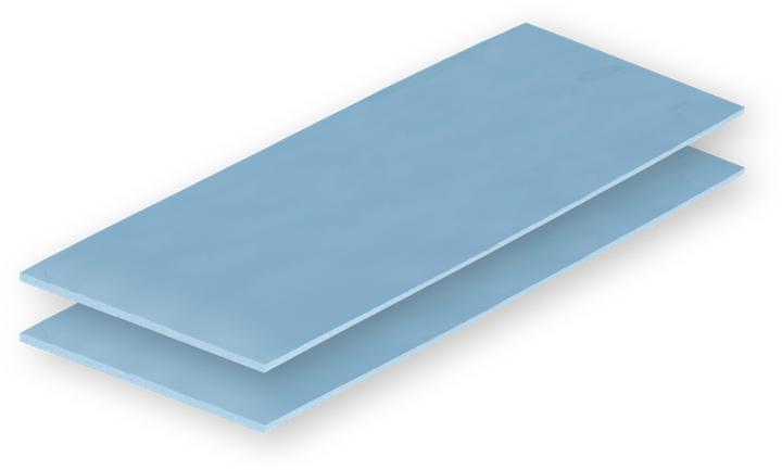 Arctic TP-3 (200x100mm, t:1.0mm) Pack de 2pcs