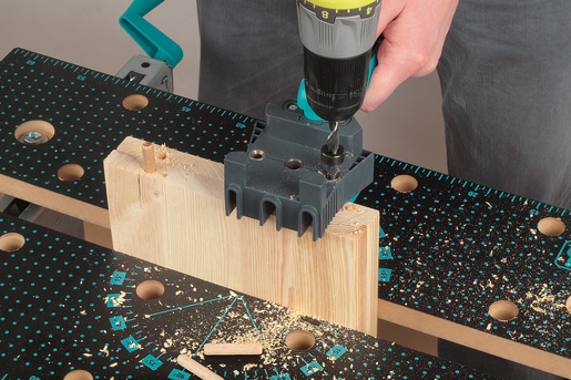 Actual product image wolfcraft Dowelmaster - dowel gauge for wood joints (1 pcs.)