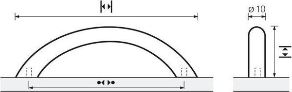 Image du produit Hettich PD NICIA CC96, Ø10 NI ma.