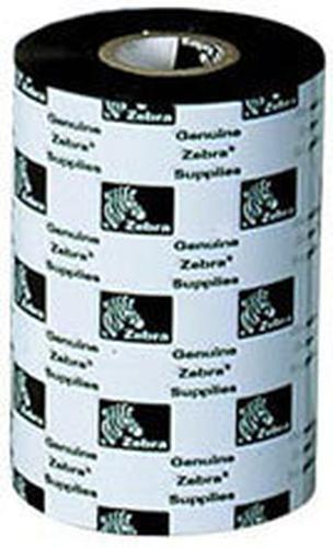 Actual product image Zebra Resin Ribbon, 84mmx74m (8.40 cm, Black)