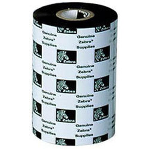 Zebra, Beschriftungsband, Resin Ribbon, 84mmx74m (8.40 cm, Schwarz)