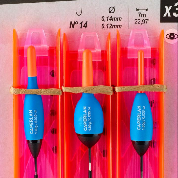 Actual product image Caperlan Float mounting set river 3 pieces