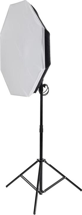 Falcon Eyes RGB LED Lampe RX-782 mit Faltbare Softbox 100 cm (Flächenleuchte)