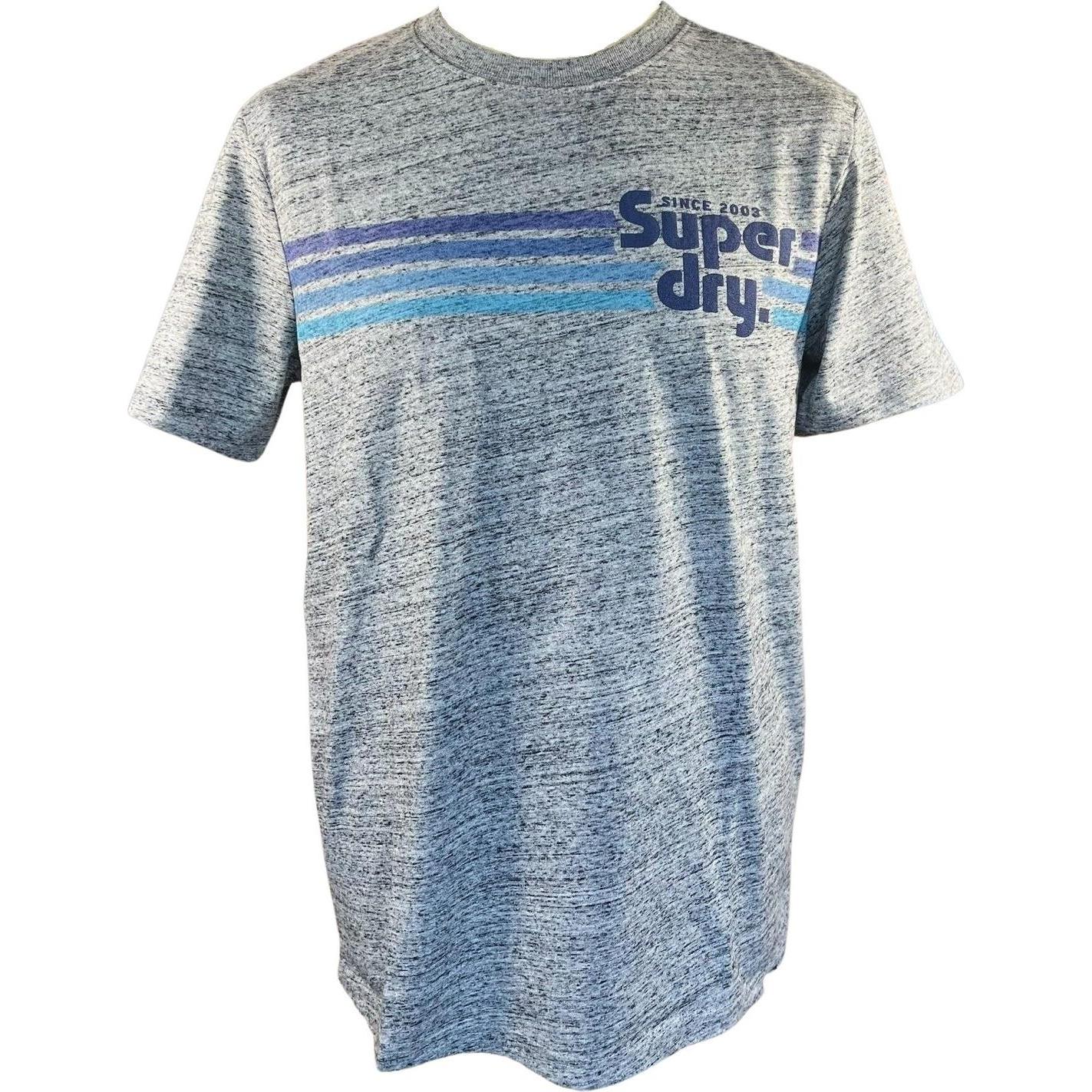 Superdry, Herren, Shirt, t-hirt uperdry, Grau, (S)