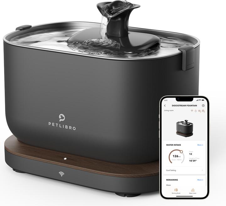 Immagine prodotto Petlibro Fontana d'acqua intelligente Dockstream (250 cl)