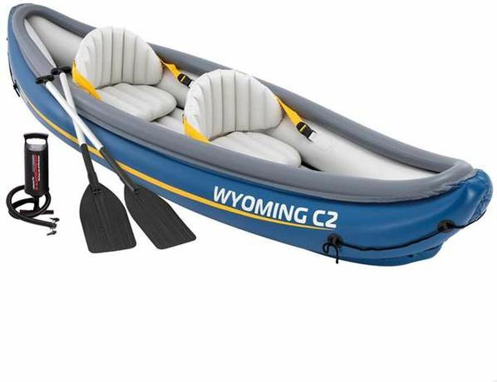 Produktbild Intex Inflatable Canoe Colorbaby Wyoming C2 307 x 89 x 53 cm (2 Personen)