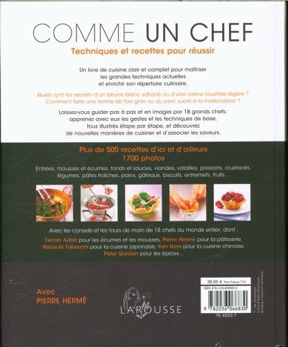 Produktbild Larousse pratique Comme un chef : techniques et recettes pour réussir (Französisch, Collectif, 2024)