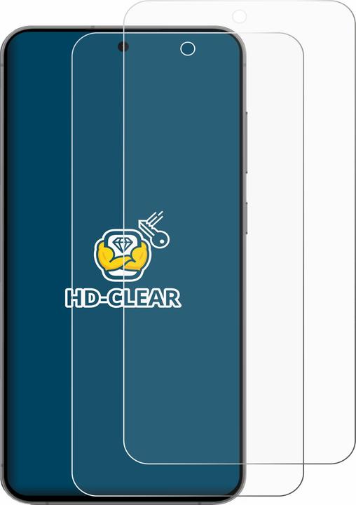 Produktbild BROTECT Schutzfolie Displayschutz Displayschutzfolie Folie Klar Transparent (2 Stück, Samsung Galaxy S24 FE)
