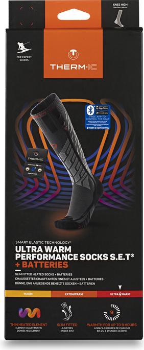 Actual product image Therm-ic Ultra Warm Performance Socks S.E.T. SPack 1400 BT (size: 35.0 - 36.0, grey/or (35 - 36)