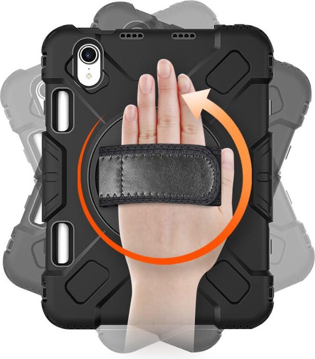 Productafbeelding Eiger Outdoor Cover Peak 500m Rugged zwart (iPad mini 2021 (6e gen), iPad mini 2024 (7e generatie))