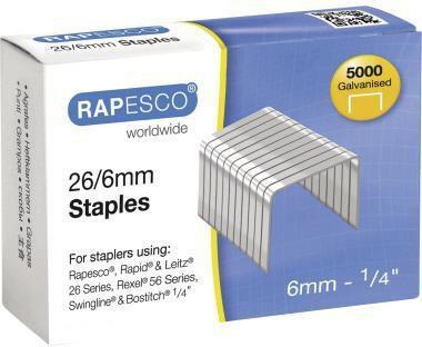 Image du produit Rapesco Agrafes de 24/6 mm (5000 x)