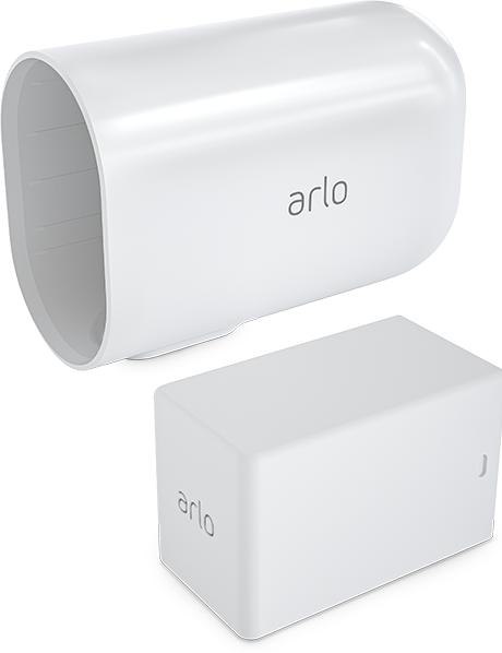 Image du produit Arlo Batterie rechargeable et housse XL, blanc