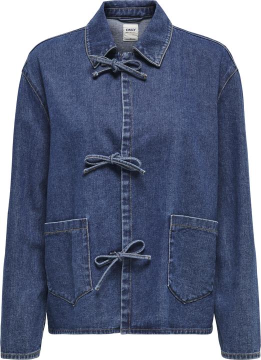 Immagine prodotto Only Giacca di jeans con collo a mosca Giacca di jeans (M)