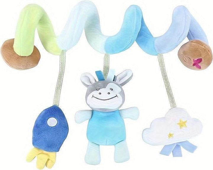 Immagine prodotto Activity Board Giocattolo a spirale per lettino, peluche per attività appeso alla culla, giocattolo per seggiolino