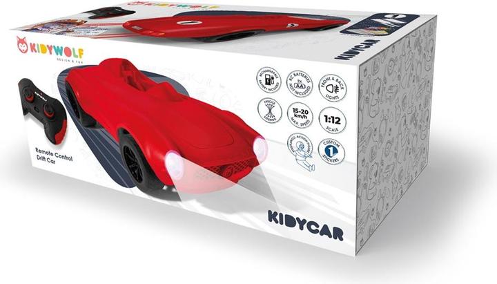 Image du produit Kidywolf Voiture télécommandée 1:12 rouge