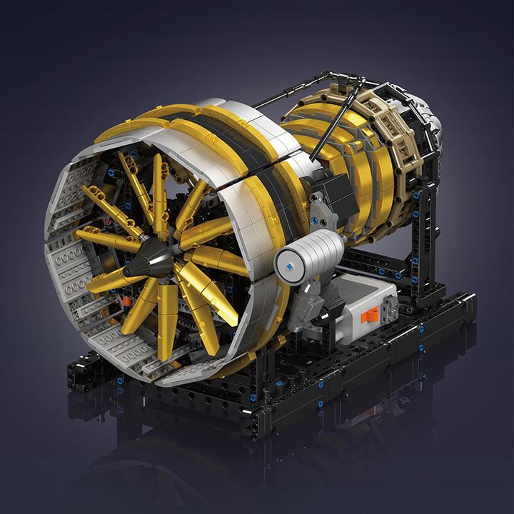 Produktbild Mould King Flugzeug Turbine